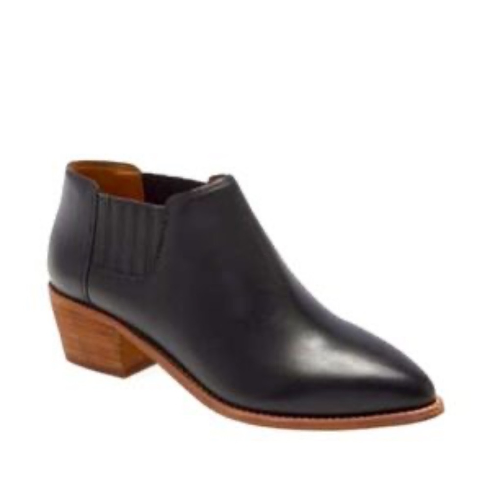 Madewell Sonia Low Chelsea Pointed Western Ankle Boot size 7.5